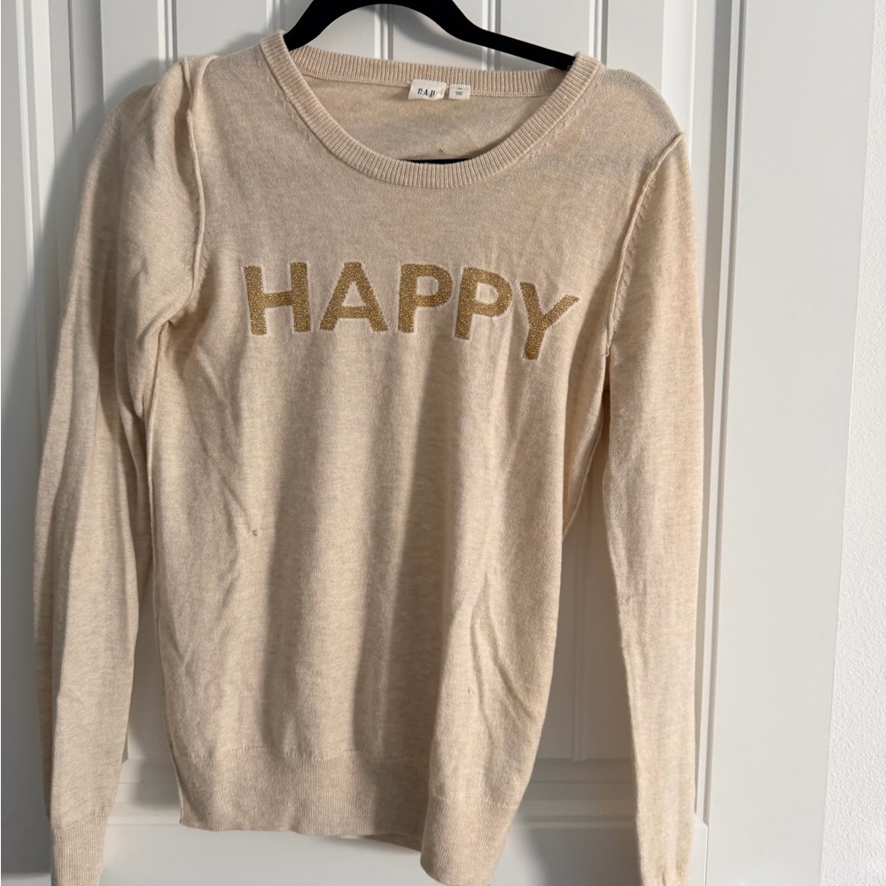 GAP Beige Knit Sweater
